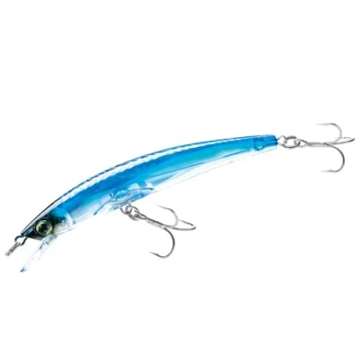 Abbildung von Yo Zuri Crystal 3D Minnow Schwimmender Köder, Blauer Tiger, 8,9 cm