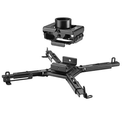 Abbildung von Macelean MC 913 Universal Projektorhalterung Beamerhalterung Video Projektor +/ 15 Neigbar 360 Drehbar bis 35kg (Beamerhalterung)