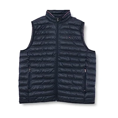Abbildung von Tommy Hilfiger Packable VEST Weste, Herren, Größe: XXL, Desert sky