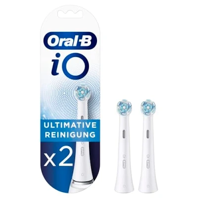 Abbildung von Oral B Aufsteckbürsten iO Ultimative Reinigung weiß (2 Stück)