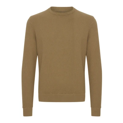Abbildung von Casual Friday Karlo Structured CREW NECK Strickpullover, Herren, Größe: 3XL, Ermine