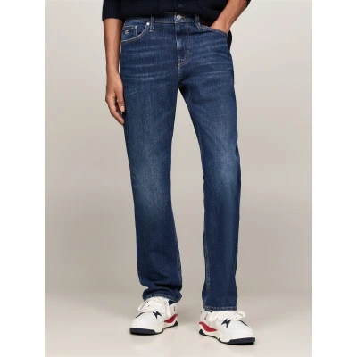 Abbildung von Tommy Jeans RYAN Straight Leg, Herren, Größe: 33x30, Denim dark