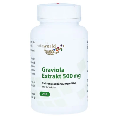 Abbildung von Graviola Extrakt 500 mg Kapseln 120 St