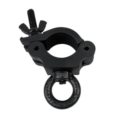 Abbildung von Showtec Half Coupler + Eye 340 kg 50 mm, TÜV Certified (Black)
