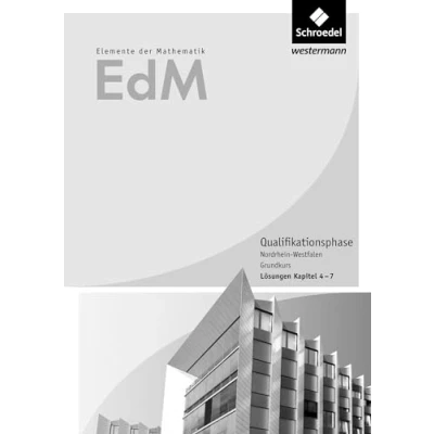 Abbildung von Elemente der Mathematik SII Ausgabe 2014 für Nordrhein Westfalen: Qualifikationsphase Grundkurs Lösungen Teil 2: Sekundarstufe 2