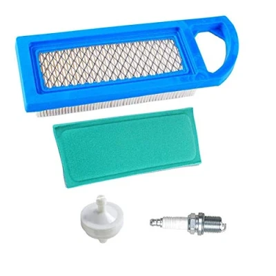 Abbildung von Carkio Luftfilter Vorreiniger Zündkerze Kraftstofffilter Ersatz für Briggs &amp; Stratton 698083 697153 697014 797008 Intek 15.5 und 17 17.5HP Traktor