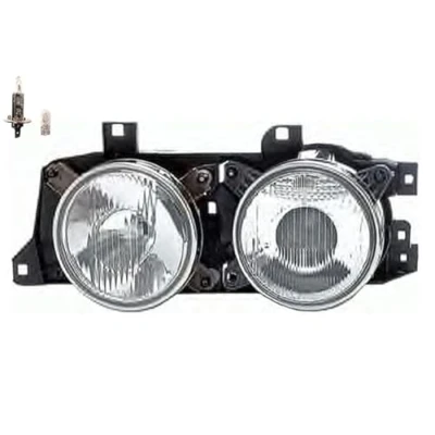 Abbildung von Johns, Scheinwerfer passend für BMW 5er E34 09/88 10/95 links + Leuchtmittel