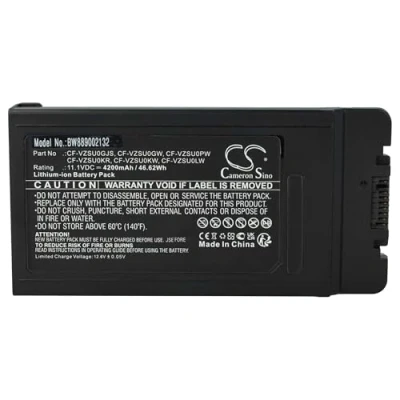 Abbildung von vhbw Akku kompatibel mit Panasonic Toughbook CF 54 Prime Notebook (4200 mAh, 11,1 V, Li Ion)