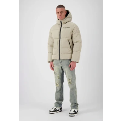 Abbildung von Black Bananas Block Puffer Winterjacke, Herren, Größe: XXL, Sand