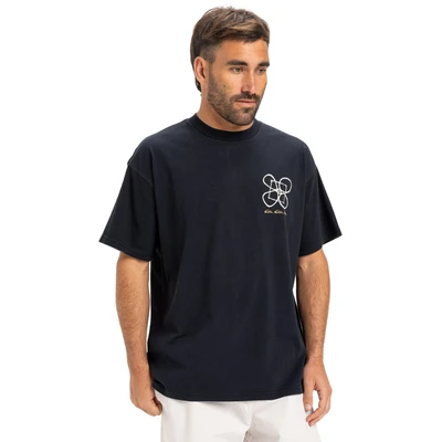 Abbildung von Quiksilver Outside Inside Tshirt print, Größe: Large, Kvj