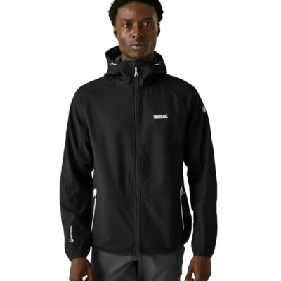 Abbildung von Regatta AREC Softshelljacke, Herren, Größe: 52/54, Black