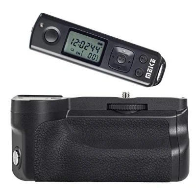Abbildung von Batteriegriff Passend für Sony A6600 + Funk Timer Fernauslöser MK Pro Akkugriff Perfekt bequemes fotografieren im Hochformat