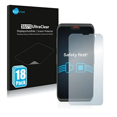 Abbildung von Savvies 18 Stück Schutzfolie für Honeywell Scanpal EDA52/ EDA5S Displayschutz Folie Ultra Transparent