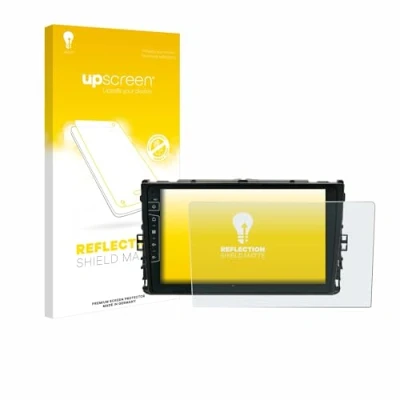 Abbildung von upscreen Entspiegelungs Schutzfolie für Dynavin D9 T6 Displayschutz Folie Matt [Anti Reflex, Anti Fingerprint]