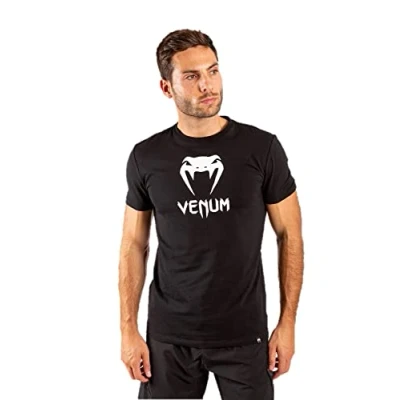 Abbildung von Venum Herren Klassisk T shirt shirt, Schwarz, L EU