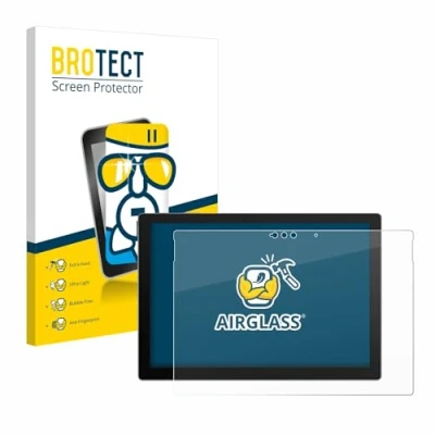 Abbildung von BROTECT Schutzglas für Microsoft Surface Pro 7 Plus Schutzfolie Panzer Folie Glas [Extrem Kratzfest 9H, Anti Fingerprint, Ultra Transparent]