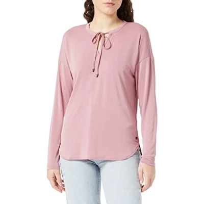 Abbildung von Garcia Damen long sleeve T Shirt, nostalgia rose, M