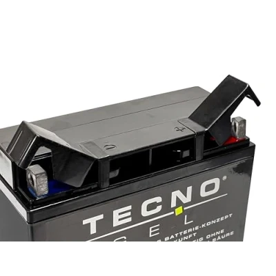 Abbildung von TECNO Gel QUALITÄTS Motorrad Batterie 51913 (51814) für BMW R 100, /7, CS, GS, GS PD, GS/2, R, RS, RS/2, RT, RT/2, S, T 1977 1996, 12V 22AH, 186x82x171 mm