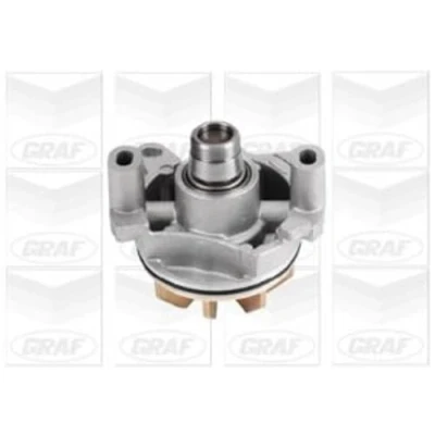 Abbildung von GRAF PA803 Wasserpumpe mit Dichtung mechanisch Messing für Keilrippenriementrieb RENAULT: ESPACE 3, 4, MASTER 2 Kasten