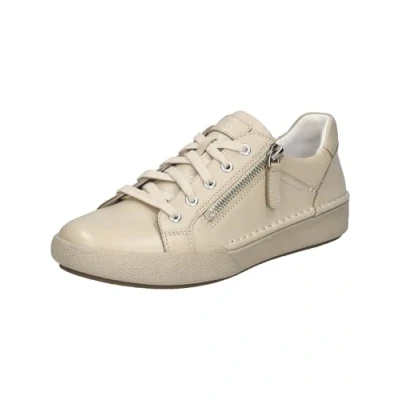 Abbildung von Josef Seibel Damen Low Top Sneaker Claire 03,Weite G (Normal),Wechselfußbett,Strassenschuhe,Sportschuhe,Freizeitschuhe,Sand,41 EU