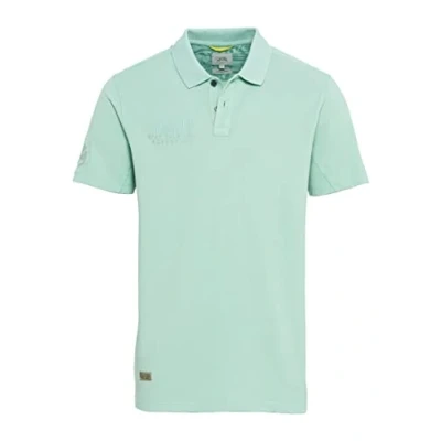 Abbildung von camel active AUS Reiner Poloshirt, Herren, Größe: Medium, Light aqua green