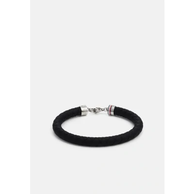 Abbildung von Tommy Hilfiger Armband silvercoloured/black, Herren, Größe: One Size, Silver/coloured/black