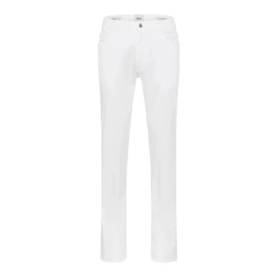 Abbildung von BRAX Style Cadiz Stoffhose, Herren, Größe: 35x32, White