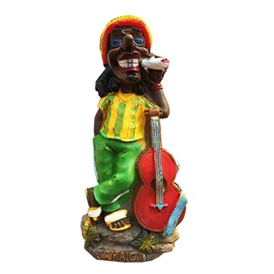 Abbildung von 3D Kühlschrankmagnet, Jamaika Stil, Reise Souvenir, Geschenk, Heimküche, Dekoration, magnetische Aufkleber Kollektion