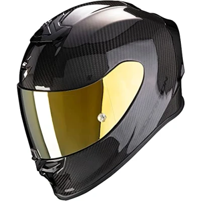 Abbildung von Scorpion Motorradhelm EXO R1 CARBON AIR Solid, Schwarz, XL