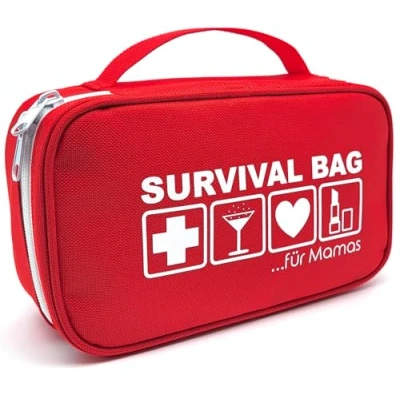 Abbildung von HAPPY DIKDIK Geschenke für Mama originelles Geschenk zur Geburt Baby Junge &amp; Mädchen Survival Bag werdende Mutter Beste