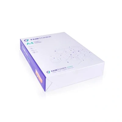 Abbildung von FairToner Kopierpapier Standard DIN A4 (500 Blatt) 80g, Universal Druckerpapier Weiß