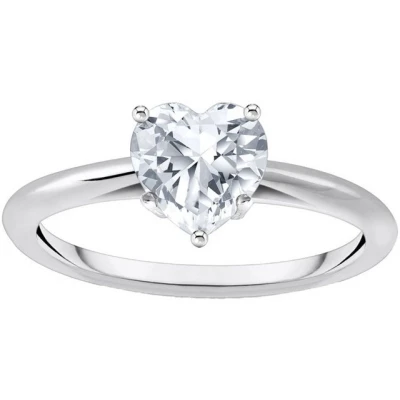 Abbildung von THOMAS SABO Fingerring Schmuck Silber 925 Ring in Herzform, TR2476 051 14, 9, mit Zirkonia (synth)