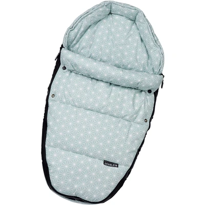 Abbildung von Gesslein Kuschelnest &quot;Baby Nestchen, aqua mint&quot;, für Kinderwagenwannen, Tragetaschen oder Babyschalen, Made in Germany