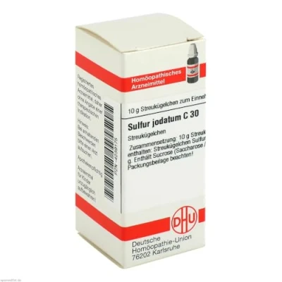 Abbildung von Sulfur Jodatum C 30 Globuli 10 g