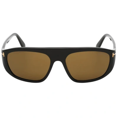 Abbildung von Sonnenbrille Tom Ford Edward FT1002/S 01J 58/17/135