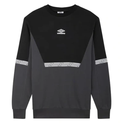 Abbildung von Umbro Sport Style CLUB Sweatshirt, Herren, Größe: Large, Woodland grey black