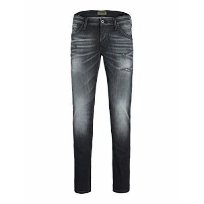 Abbildung von Jack &amp; Jones Jeans Slim Fit, Herren, Größe: 34x32, Blue denim
