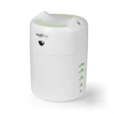 Abbildung von MAXXMEE Luftbefeuchter Diffuser Luftbefeuchter, Mit LED Farbwechsel und Nachtlicht Funktion USB Wohlfühlklima in deinen Räumen