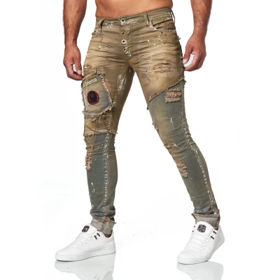 Abbildung von KINGZ Slim fit Jeans, in lässigem Design