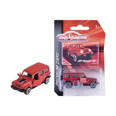 Abbildung von Majorette Spielzeug Auto Spielzeugauto Premium Cars Jeep Wrangler rot 212053052Q44