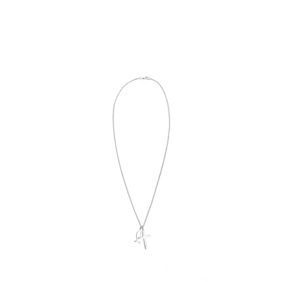 Abbildung von Elli Religious Cross FISH Halskette silvercoloured, Damen, Größe: 55, Silver coloured