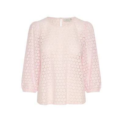 Abbildung von Kaffe Loren Bluse, Damen, Größe: 38, Pink mist