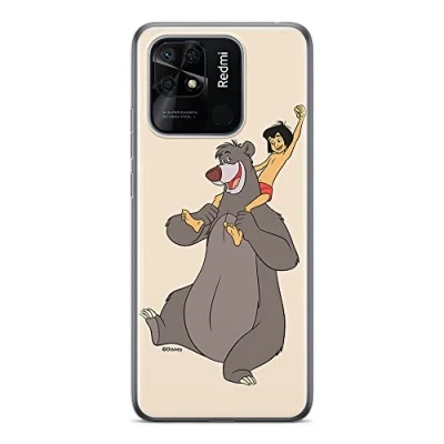 Abbildung von ERT GROUP Handyhülle für Xiaomi REDMI 10C Original und offiziell Lizenziertes Disney Muster Jungle Book 002 optimal an die Form des Handy angepasst, hülle aus TPU