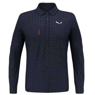 Abbildung von Salewa Puez Dry Long Sleeve Shirt Men, Navy Blazer, S