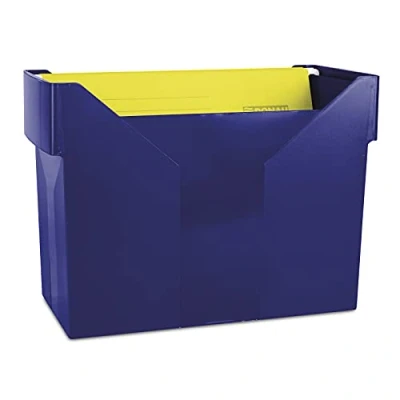 Abbildung von Mini Archivbox DONAU Plastik Navy Blau 1 Stk.