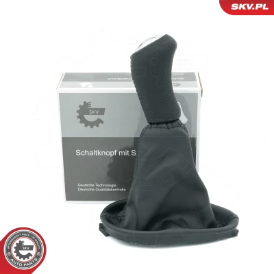 Abbildung von ESEN SKV 63SKV511 Schalthebelknauf 5 Gang Leder RENAULT: CLIO 3, 2, Modus / Grand