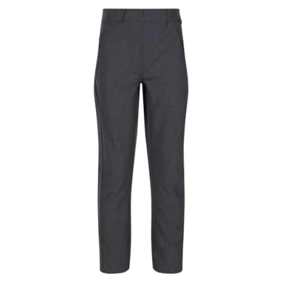 Abbildung von Regatta Junior Pentre Wasserabweisende Stretchhose für Kinder. Mit DWR und Isoflex Technologien. Zum Spazieren Wandern geeignet.