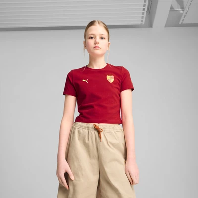 Abbildung von Puma Harry Potter Tshirt print für Kinder, Größe: 176, Dark crimson