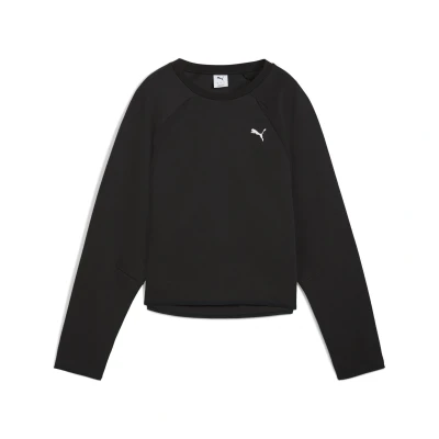 Abbildung von Puma Evostripe Comfort Sweatshirt, Damen, Größe: XL, Black