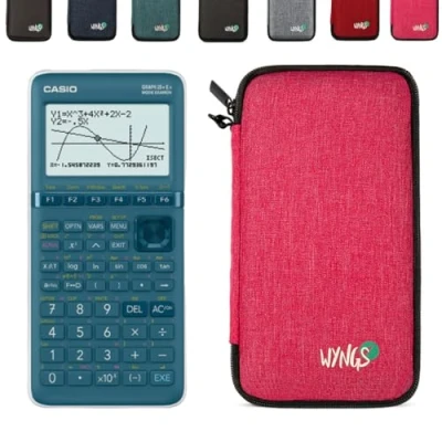Abbildung von CALCUSO Sparpaket Pink mit Grafikrechner Casio Graph 25+E II (Französisch)